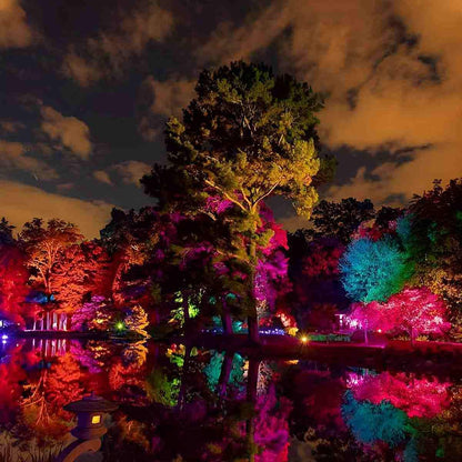 Premium RGB LED Tuinspot Aluminium 48W/72W IP65 Waterdicht Landschapsverlichting