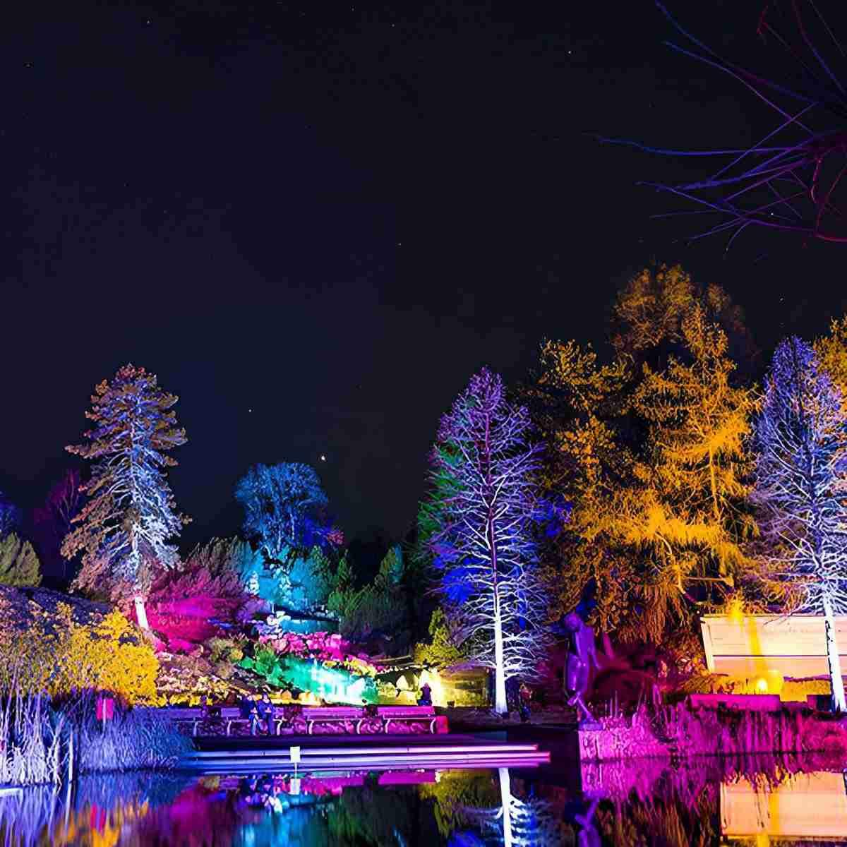 Premium RGB LED Tuinspot Aluminium 48W/72W IP65 Waterdicht Landschapsverlichting