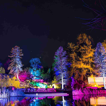 Premium RGB LED Tuinspot Aluminium 48W/72W IP65 Waterdicht Landschapsverlichting