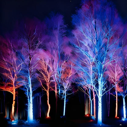Premium RGB LED Tuinspot Aluminium 48W/72W IP65 Waterdicht Landschapsverlichting