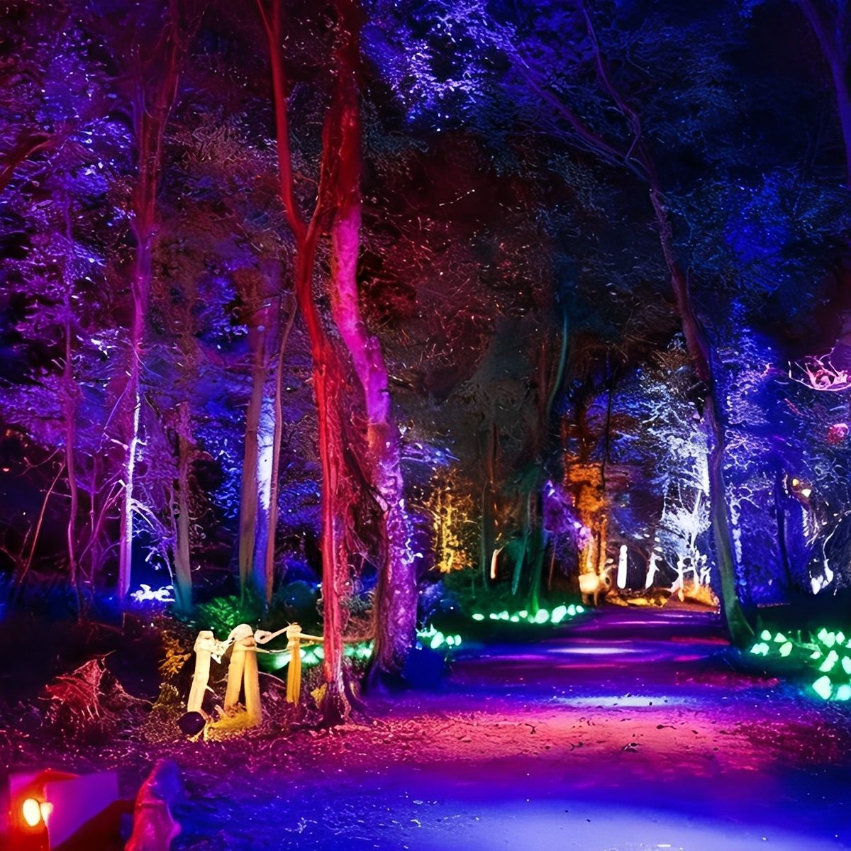 Premium RGB LED Tuinspot Aluminium 48W/72W IP65 Waterdicht Landschapsverlichting