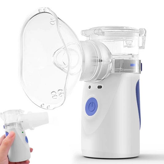 AdemZacht Pro – Draagbare Mesh Vernevelaar met Ultrasone Trilling voor Kind en Volwassene