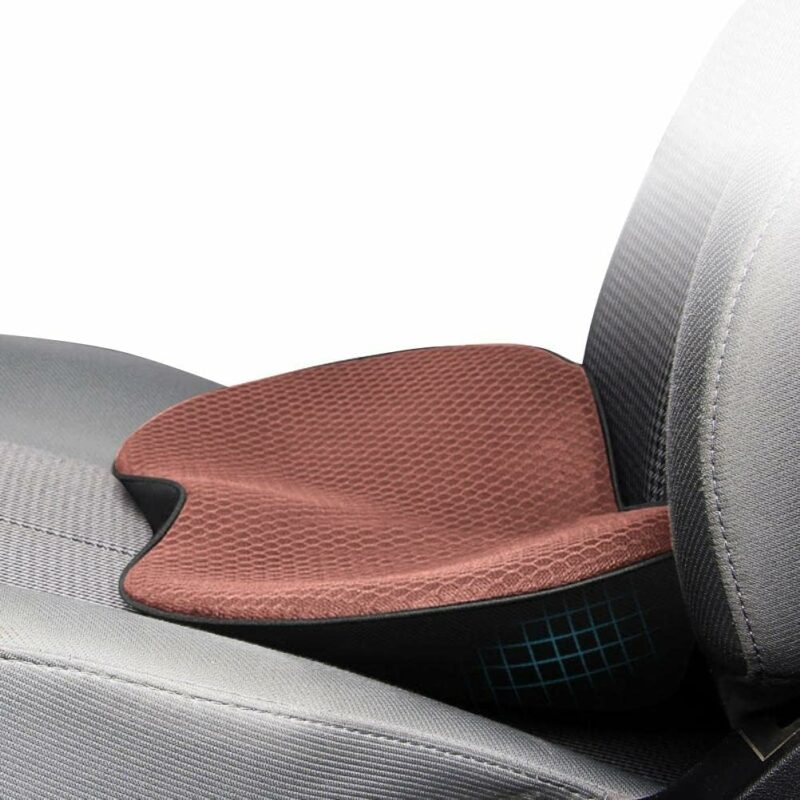 Ergonomisch autostoelkussen met geheugenschuim - 8,9 cm hoogte