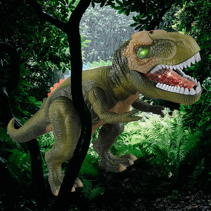 DinoAvontuur – Afstandsbediening Dinosaurusspeelgoed met Licht en Geluid