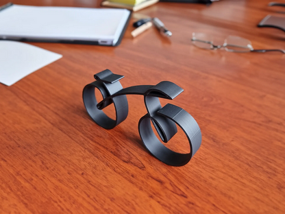 VeloWire Fietssilhouet – Minimalistische Metalen Wanddecoratie voor Fietsers