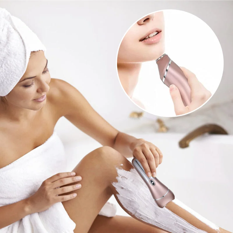 SkinGlide 3-in-1 Elektrisch Scheerapparaat – Waterdicht en Oplaadbaar