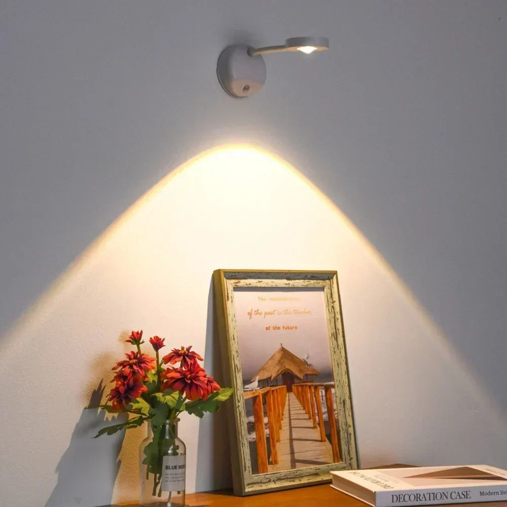 Draadloze LED-spot met bewegingssensor - 360° draaibaar