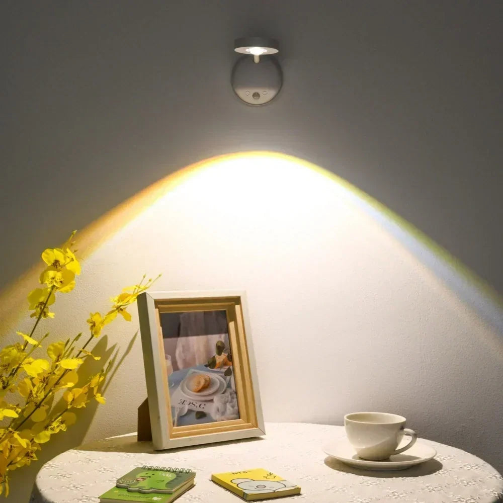 Draadloze LED-spot met bewegingssensor - 360° draaibaar
