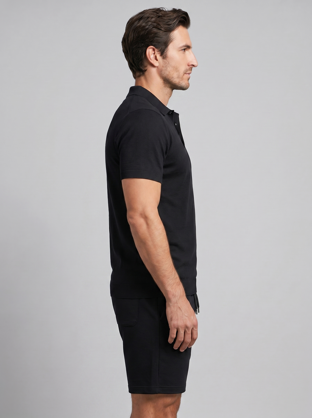 Klassieke Poloshirt en Shorts Set Heren - Zomer Casual