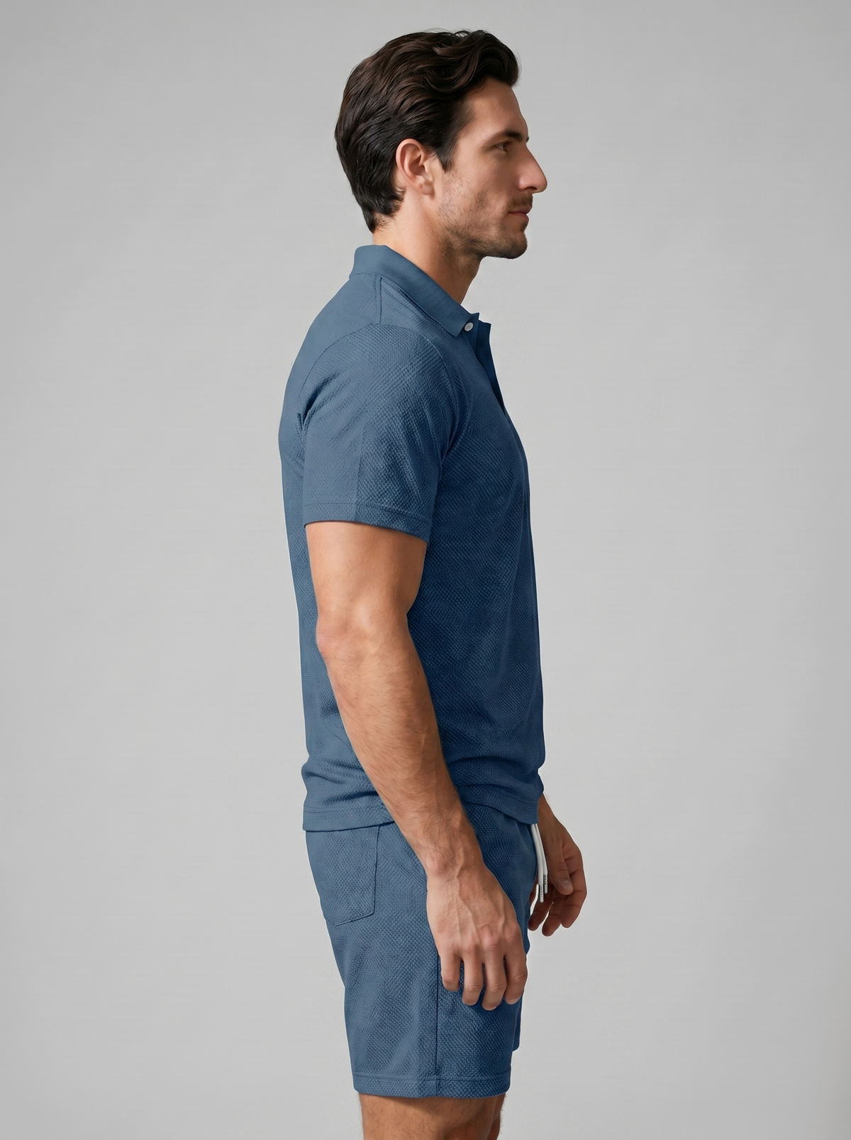 Klassieke Poloshirt en Shorts Set Heren - Zomer Casual