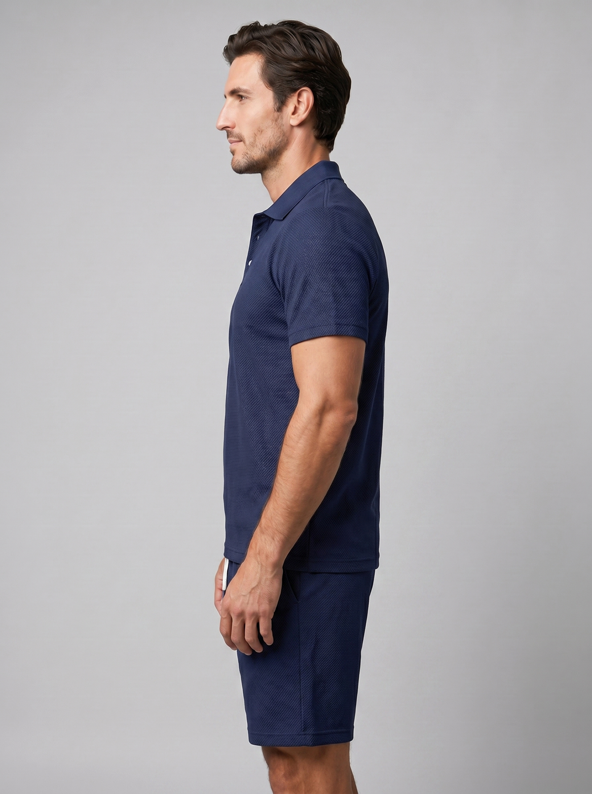 Klassieke Poloshirt en Shorts Set Heren - Zomer Casual