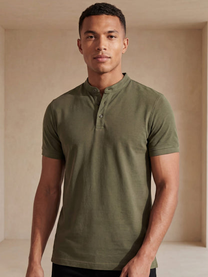 Klassiek herenshirt met polokraag - Casual en elegant
