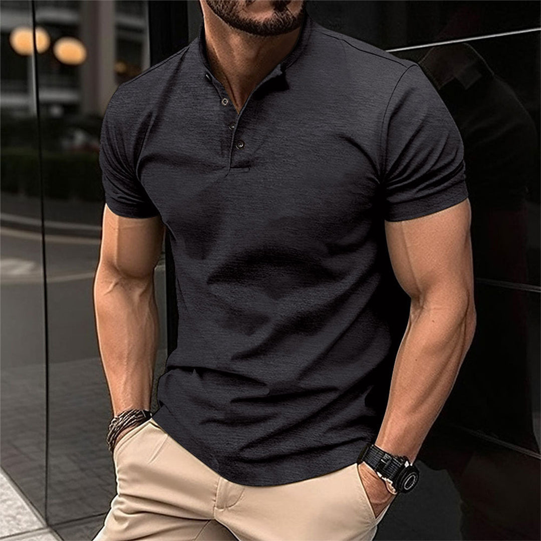 Klassiek herenshirt met polokraag - Casual en elegant