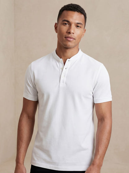 Klassiek herenshirt met polokraag - Casual en elegant