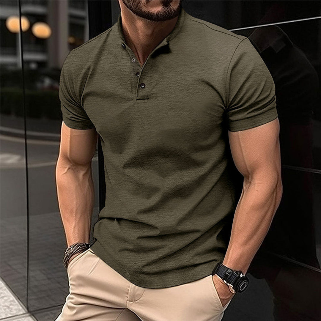 Klassiek herenshirt met polokraag - Casual en elegant