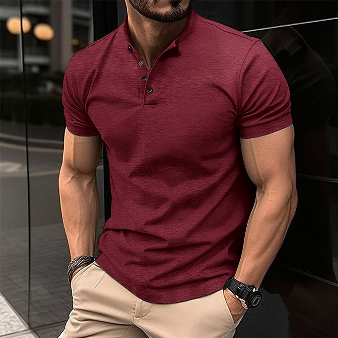 Klassiek herenshirt met polokraag - Casual en elegant