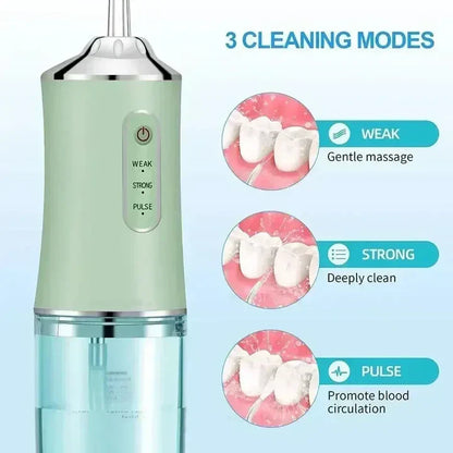 Oplaadbare Draadloze Waterflosser AquaSmile – Professionele Mondverzorging Thuis en Onderweg
