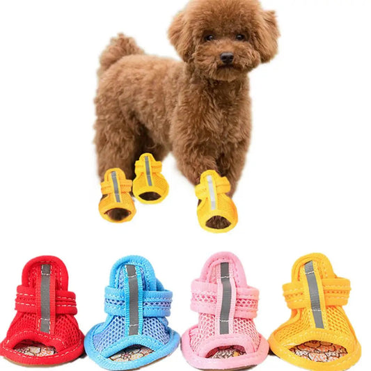 PootKoel Zomerschoentjes voor Honden – Ademend en Antislip Bescherming tegen Hitte