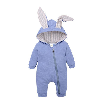 Baby Konijnencomfort Overall met Capuchon