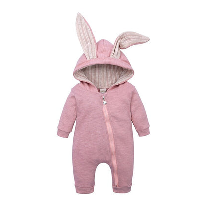 Baby Konijnencomfort Overall met Capuchon
