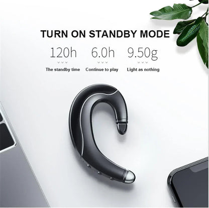 Draadloze Open-Ear Headset "LuchtToon" met Botgeleiding en Bluetooth