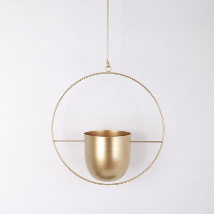 FloraFrame – Elegante Metalen Plantenhouder voor aan Muur of Plafond
