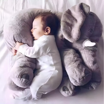 Knuffelolifant | Grote kussen en knuffelolifant voor baby's en kinderen