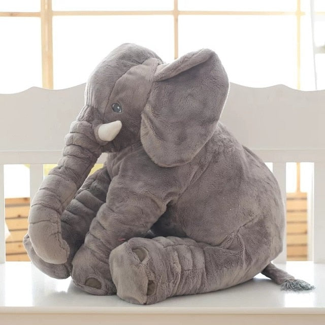 Knuffelolifant | Grote kussen en knuffelolifant voor baby's en kinderen