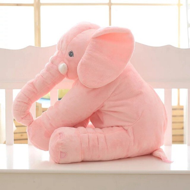 Knuffelolifant | Grote kussen en knuffelolifant voor baby's en kinderen