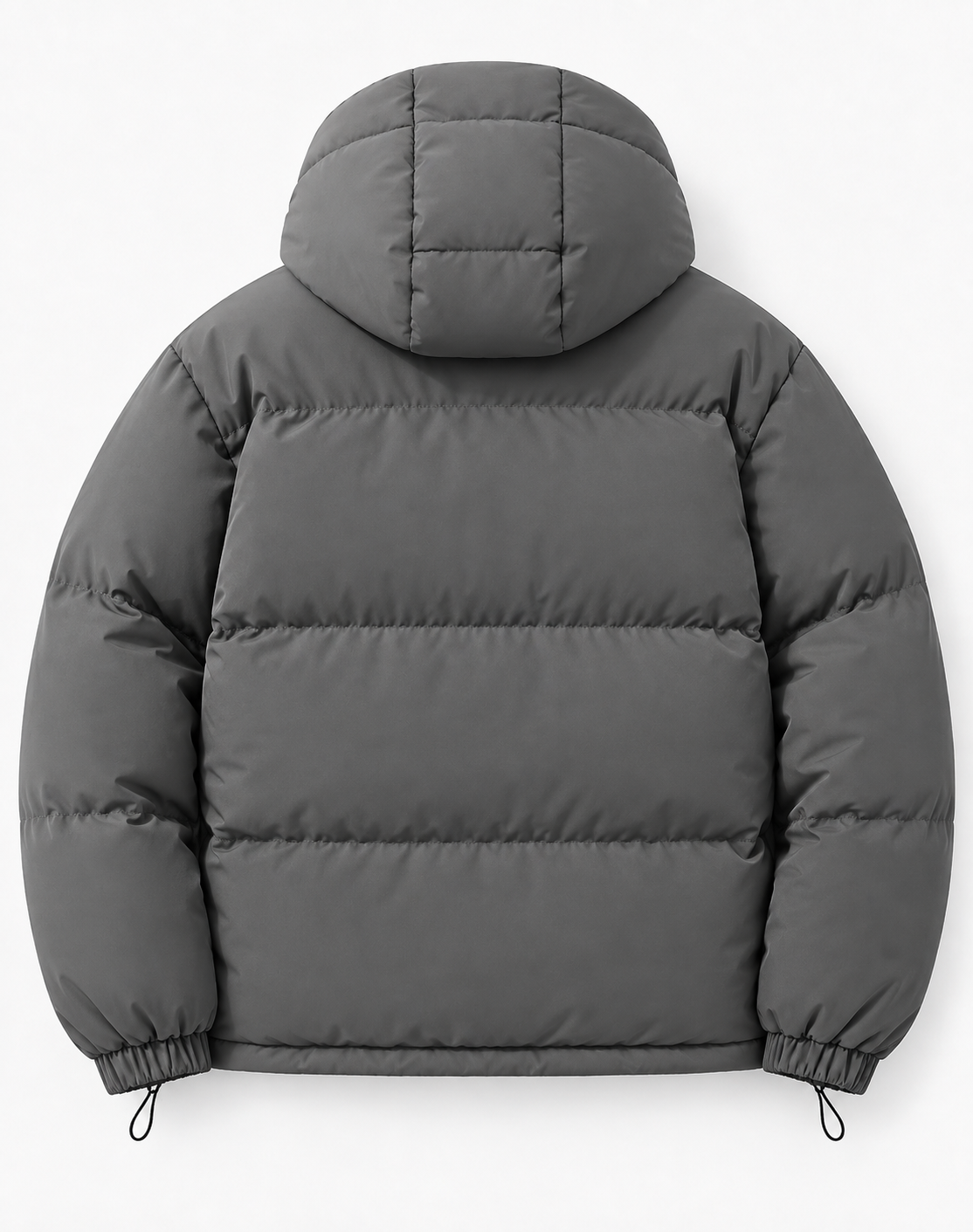 Gewatteerde Puffer Winterjas Heren met Capuchon en Ritssluiting
