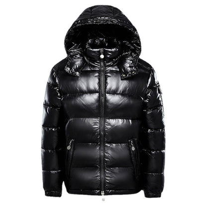 Glanzende Donsjas Dames – Lichtgewicht Waterafstotende Winterjas met Luxe Warmte