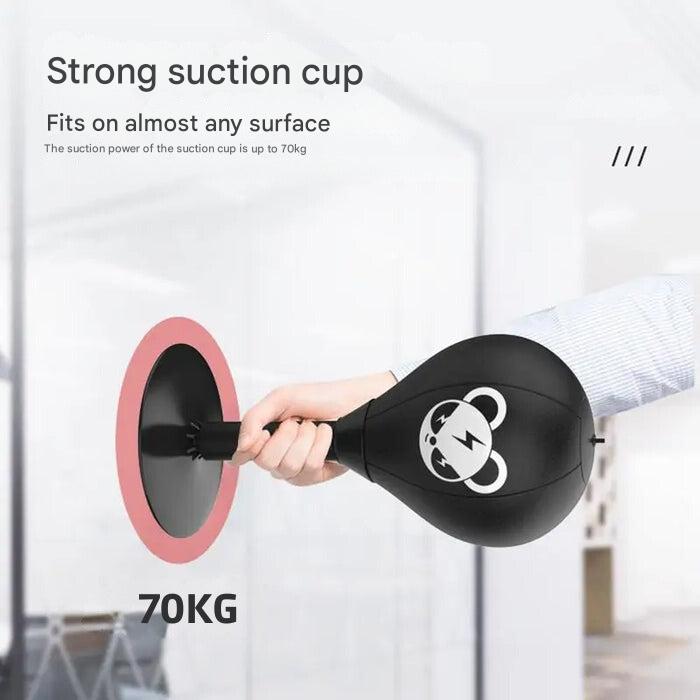 Boxboll met sterke zuignap - PowerStrike