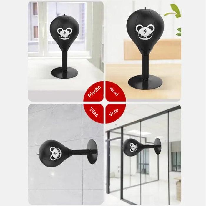 Boxboll met sterke zuignap - PowerStrike