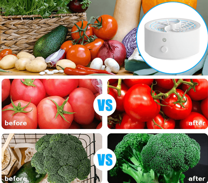 AquaPure elektrische voedselreiniger voor groente en fruit