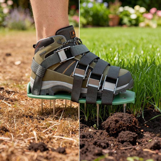 GrasPrik Grondbeluchter Schoenen Voor Gazononderhoud