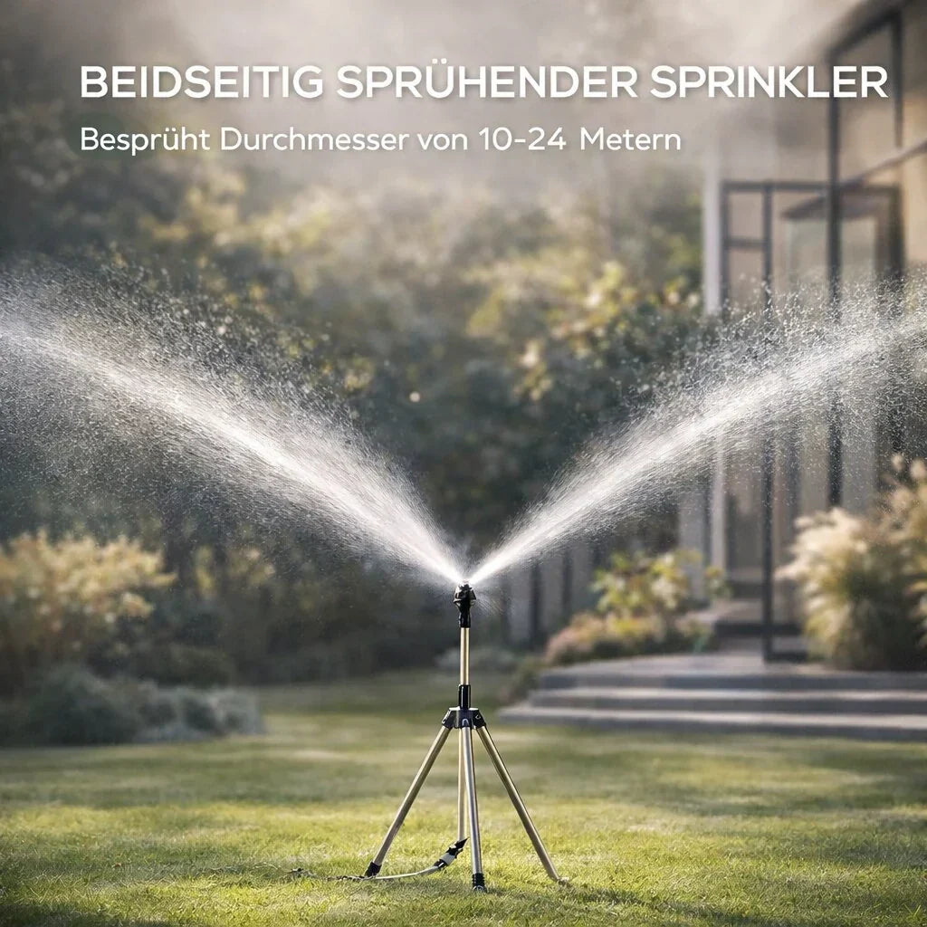 AquaStraal Tuinsproeier Met Statief 360 Graden