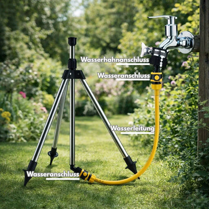 AquaStraal Tuinsproeier Met Statief 360 Graden