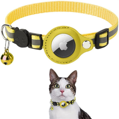 ReflectTrack Kattenhalsband met GPS Tracker Houder en Reflecterend Ontwerp