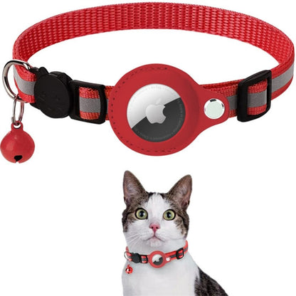 ReflectTrack Kattenhalsband met GPS Tracker Houder en Reflecterend Ontwerp