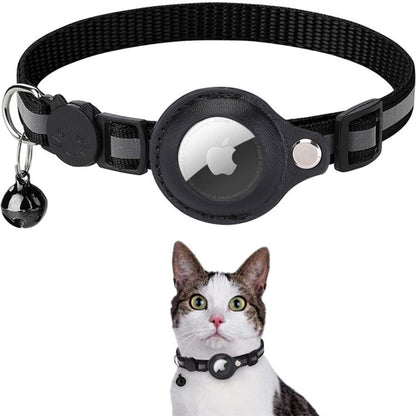ReflectTrack Kattenhalsband met GPS Tracker Houder en Reflecterend Ontwerp