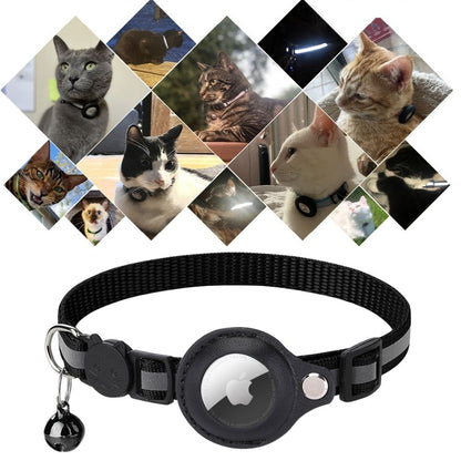 ReflectTrack Kattenhalsband met GPS Tracker Houder en Reflecterend Ontwerp