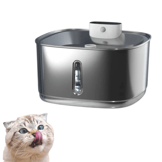 Slimme Drinkfontein voor Katten en Honden – 3,2L RVS met Filter