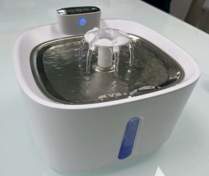 Slimme Drinkfontein voor Katten en Honden – 3,2L RVS met Filter