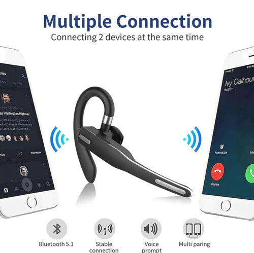 Draadloze Bluetooth Oortelefoon met Lange Batterijduur en Ruisonderdrukking