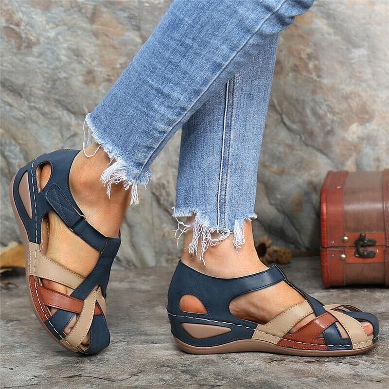 Orthopedische Dames Sandalen – Ergonomisch, Antislip en Stijlvol Vintage Design