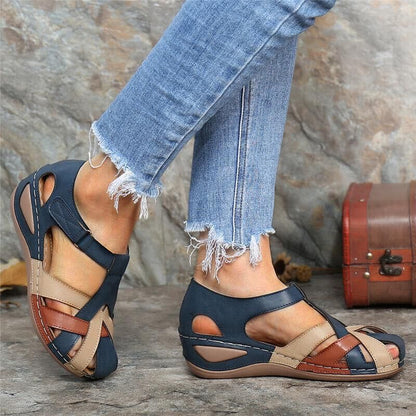 Orthopedische Dames Sandalen – Ergonomisch, Antislip en Stijlvol Vintage Design
