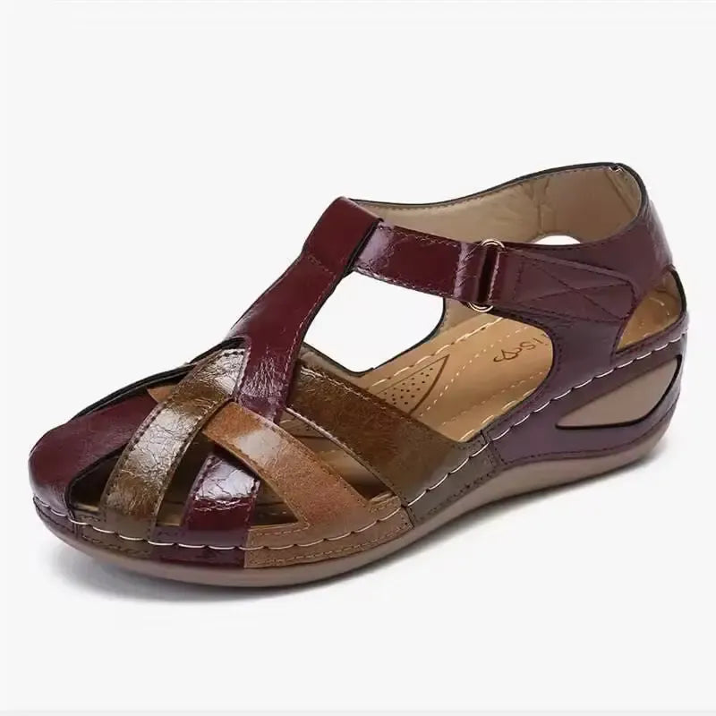 Orthopedische Dames Sandalen – Ergonomisch, Antislip en Stijlvol Vintage Design