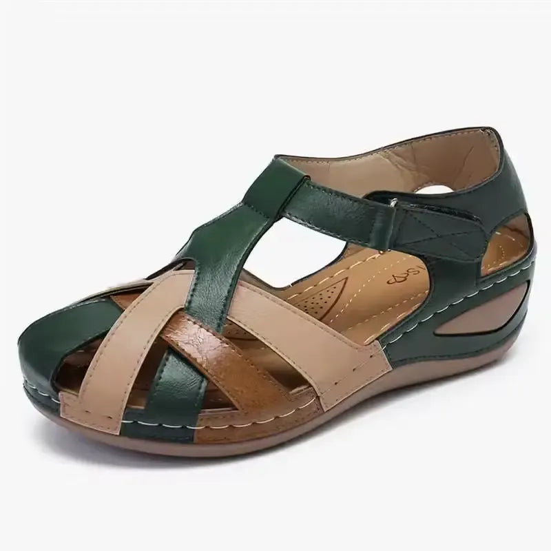 Orthopedische Dames Sandalen – Ergonomisch, Antislip en Stijlvol Vintage Design