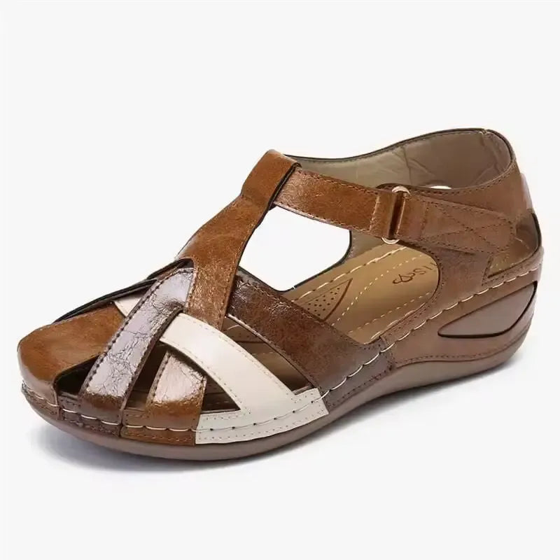 Orthopedische Dames Sandalen – Ergonomisch, Antislip en Stijlvol Vintage Design
