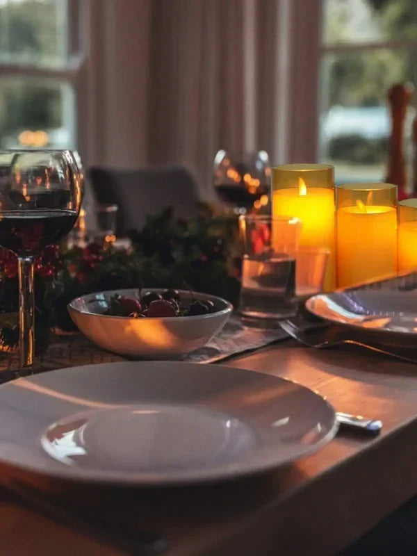 Set met 24 LED-lampen zonder vlam - GlowFlicker